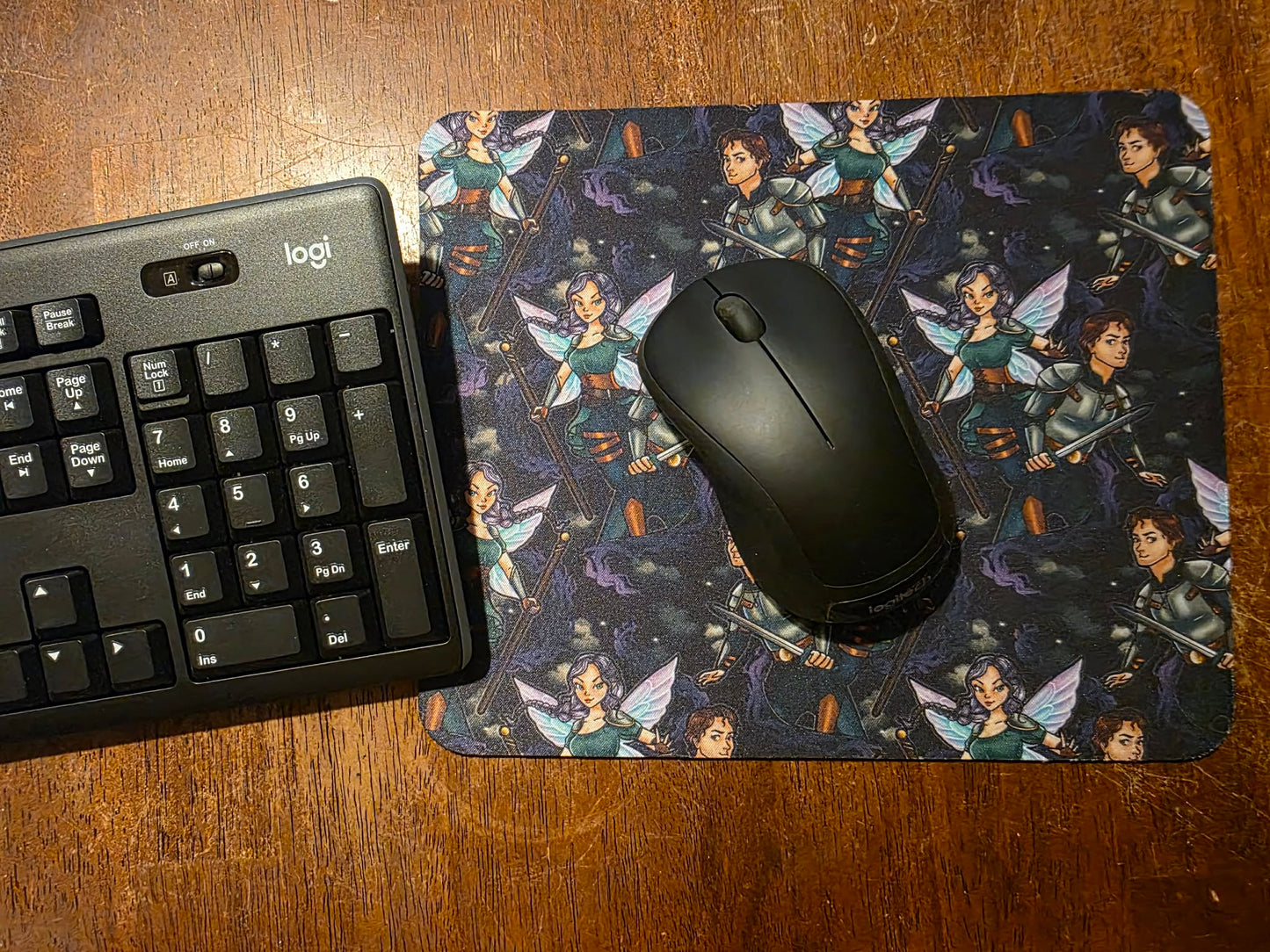 Smoke and Scar Mousepads