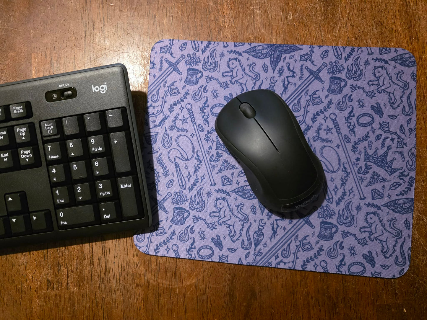 Smoke and Scar Mousepads