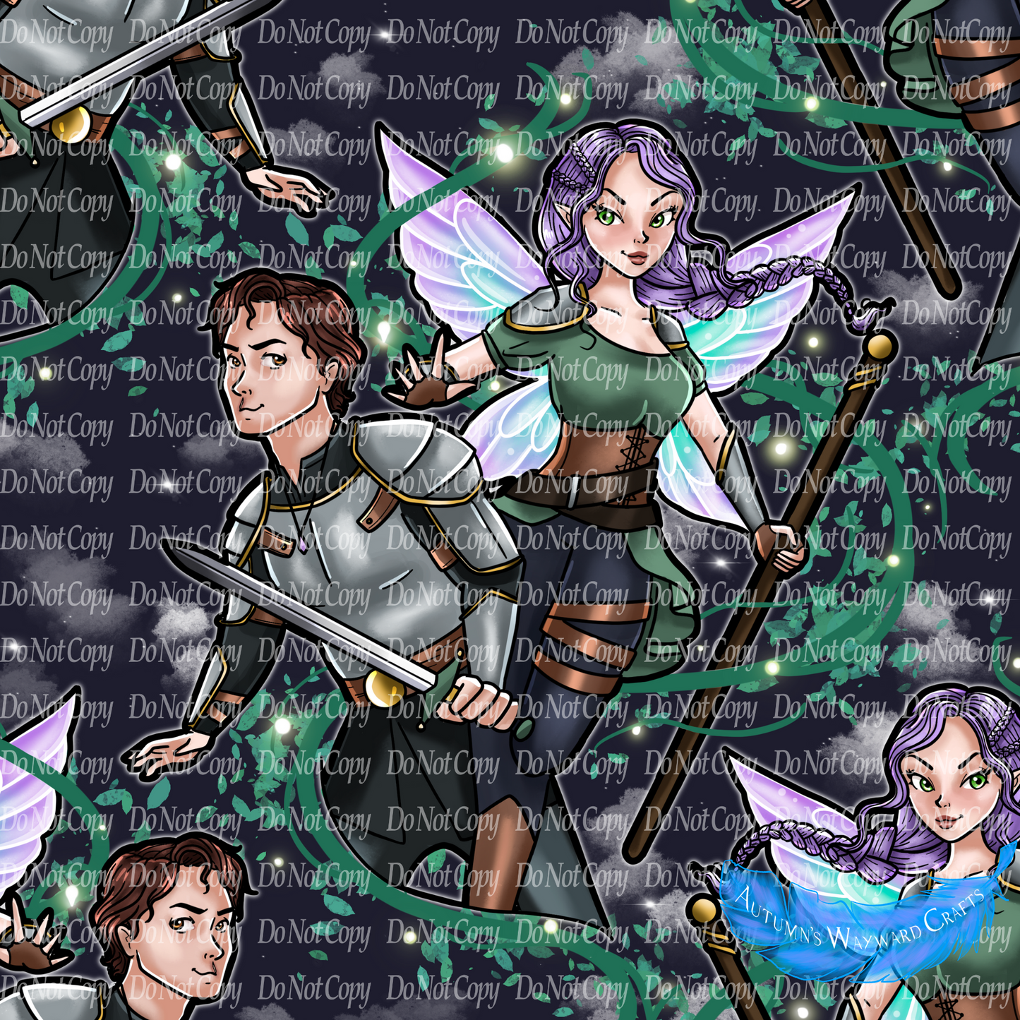 PREORDER *OFFICIALLY LICENSED* Smoke and Scar Hair Clip