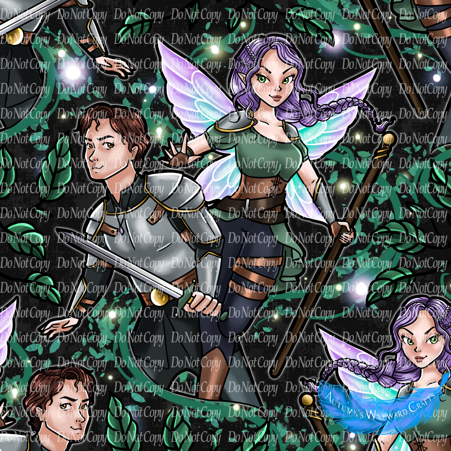 PREORDER *OFFICIALLY LICENSED* Smoke and Scar Hair Clip